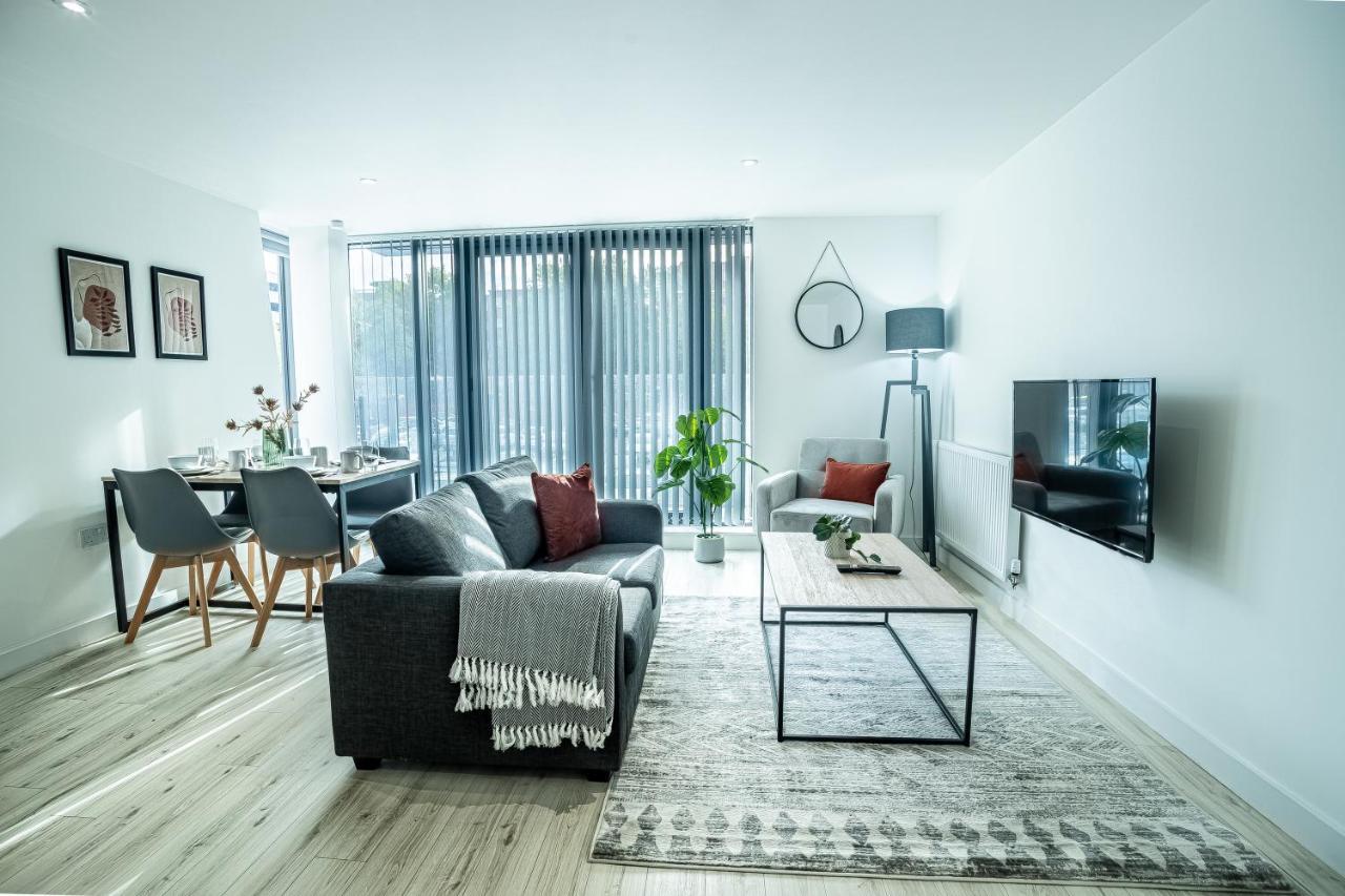 Modern Luxe 1 & 2 Bed Apts Near Granby Plaza By Sojo Stay Лестер Экстерьер фото