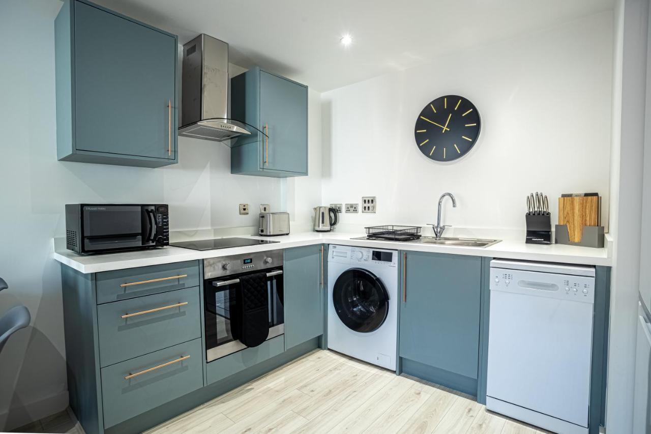 Modern Luxe 1 & 2 Bed Apts Near Granby Plaza By Sojo Stay Лестер Экстерьер фото