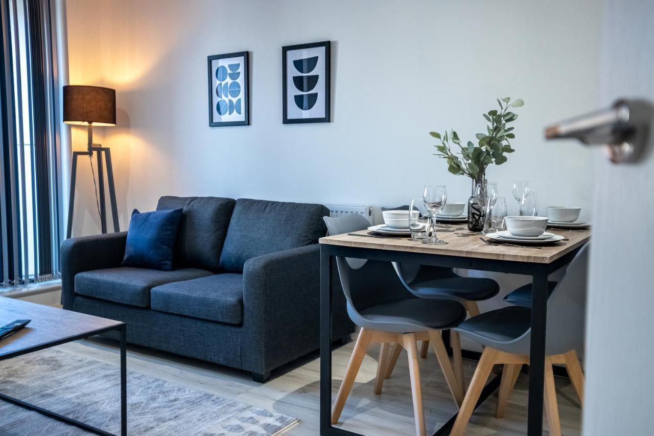 Modern Luxe 1 & 2 Bed Apts Near Granby Plaza By Sojo Stay Лестер Экстерьер фото