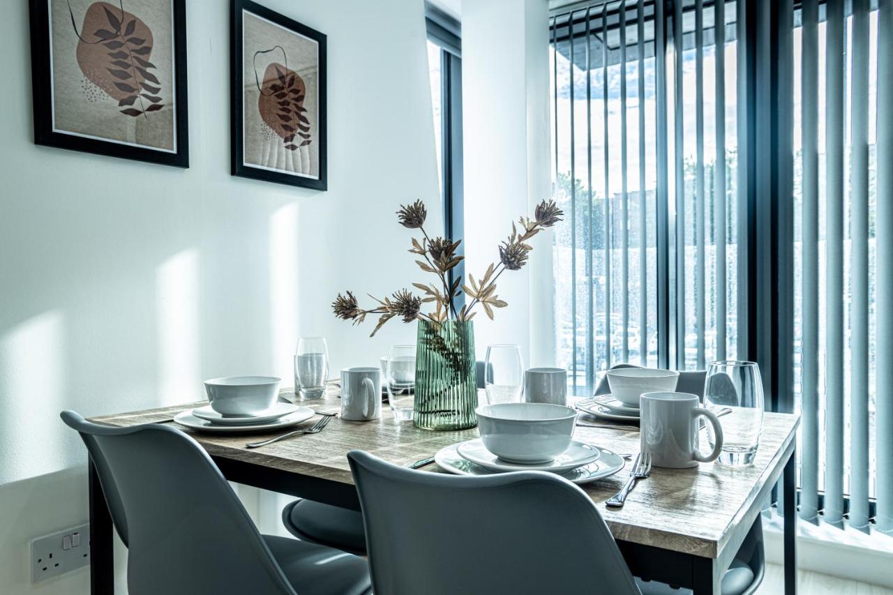Modern Luxe 1 & 2 Bed Apts Near Granby Plaza By Sojo Stay Лестер Экстерьер фото