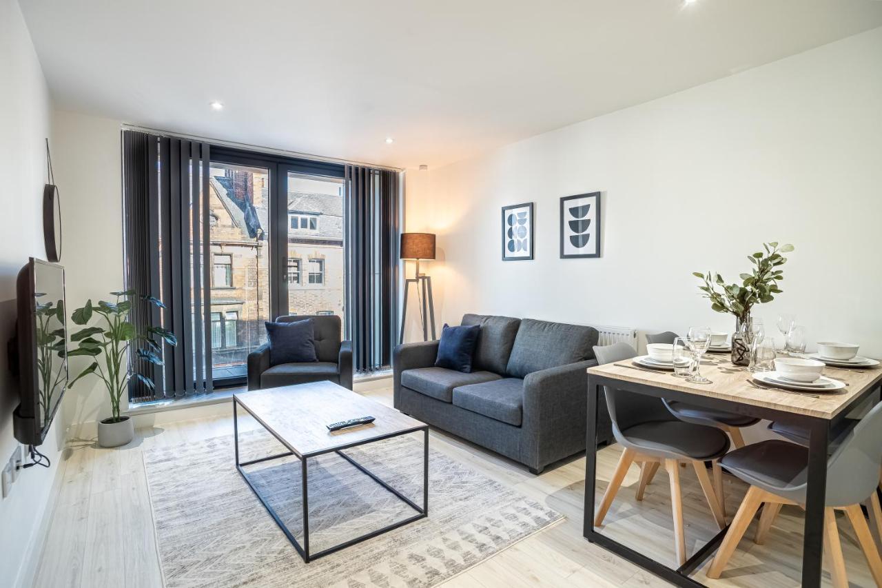 Modern Luxe 1 & 2 Bed Apts Near Granby Plaza By Sojo Stay Лестер Экстерьер фото