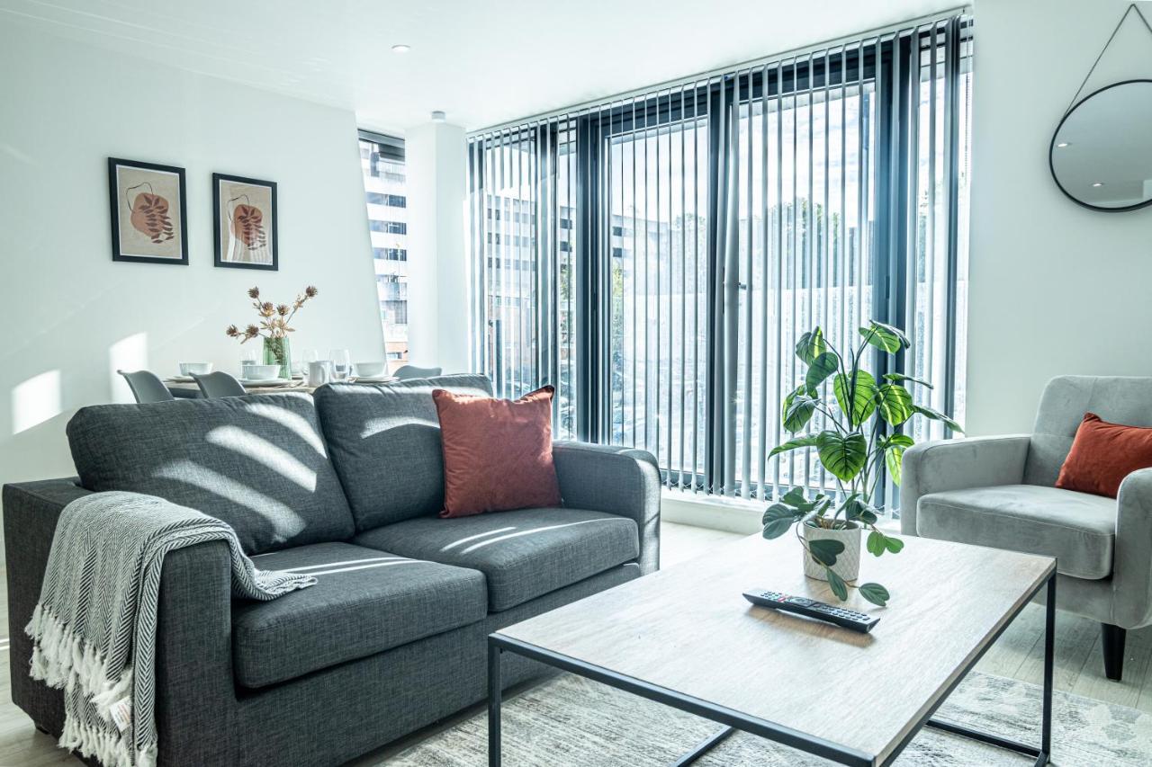 Modern Luxe 1 & 2 Bed Apts Near Granby Plaza By Sojo Stay Лестер Экстерьер фото